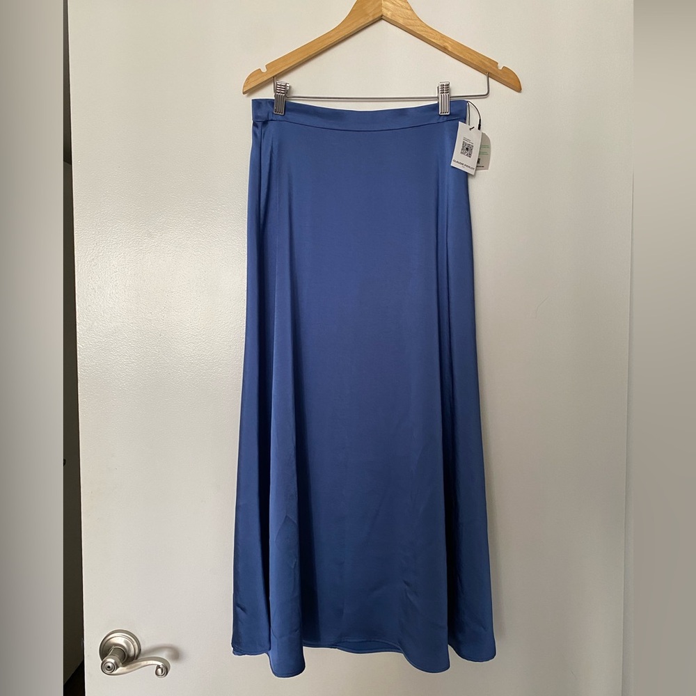 Claudie Pierlot NWT flowy blue midi/maxi skirt